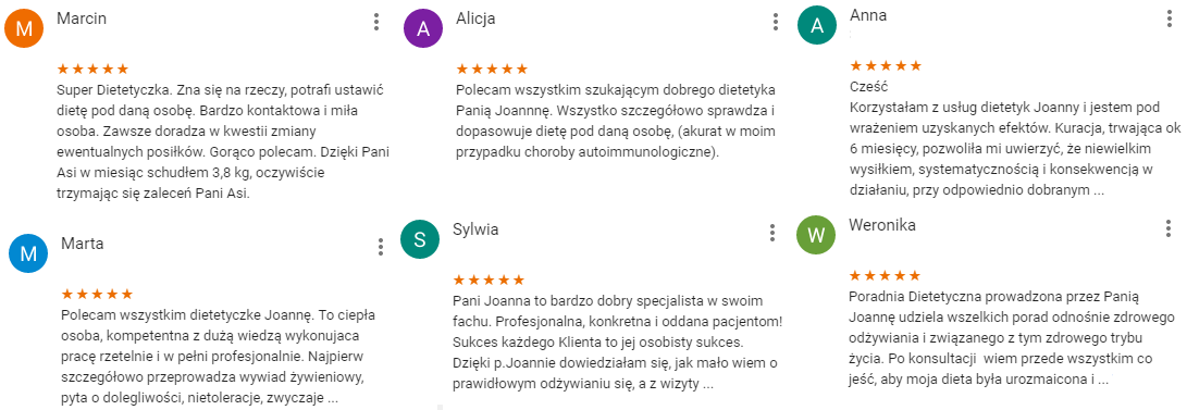 Dietetyk kliniczny opinie
