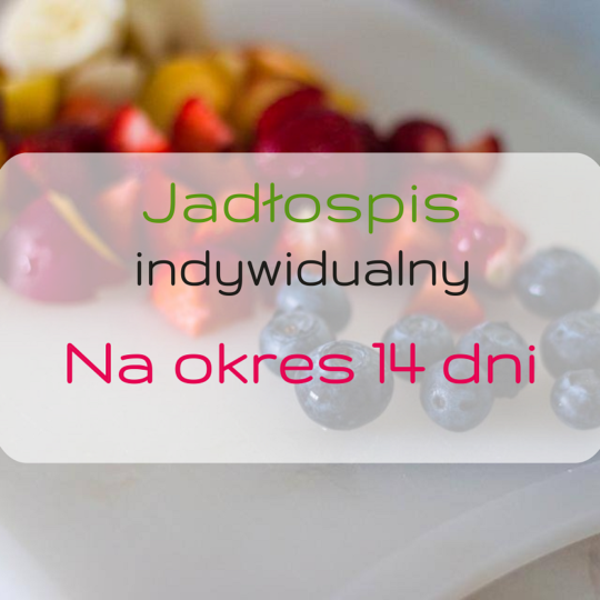 Indywidualny jadłospis